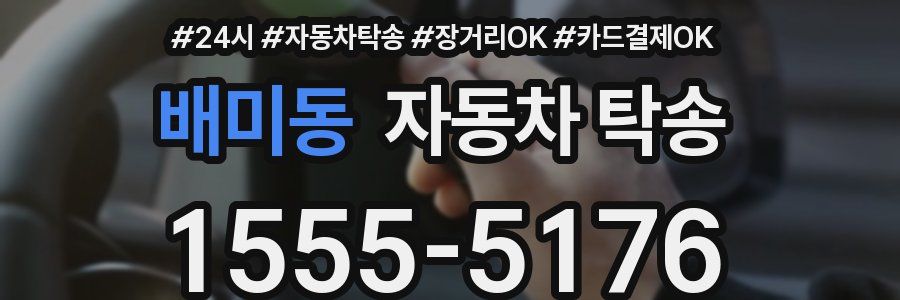배미동 자동차 탁송