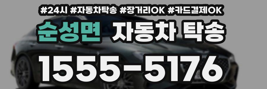 순성면 자동차 탁송