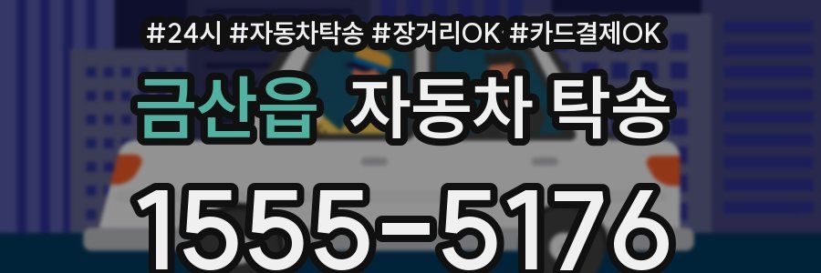 금산읍 자동차 탁송