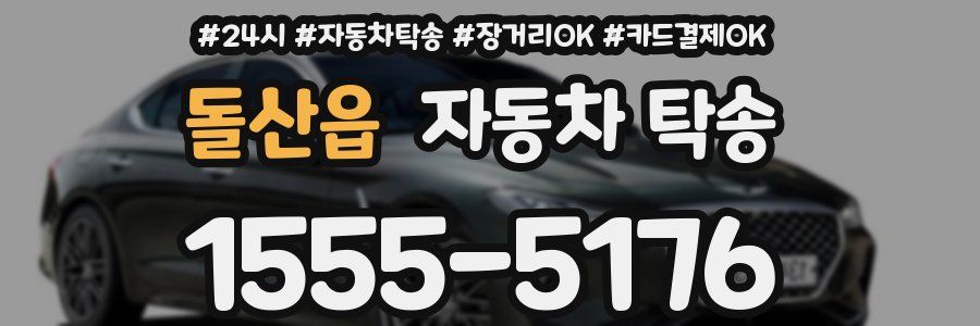 돌산읍 자동차 탁송