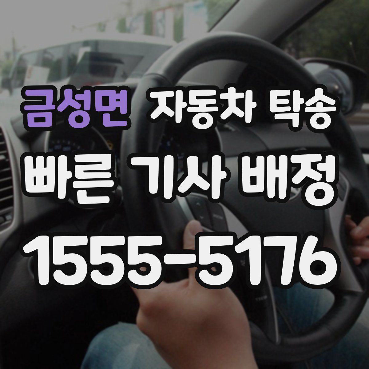 금성면 자동차 탁송