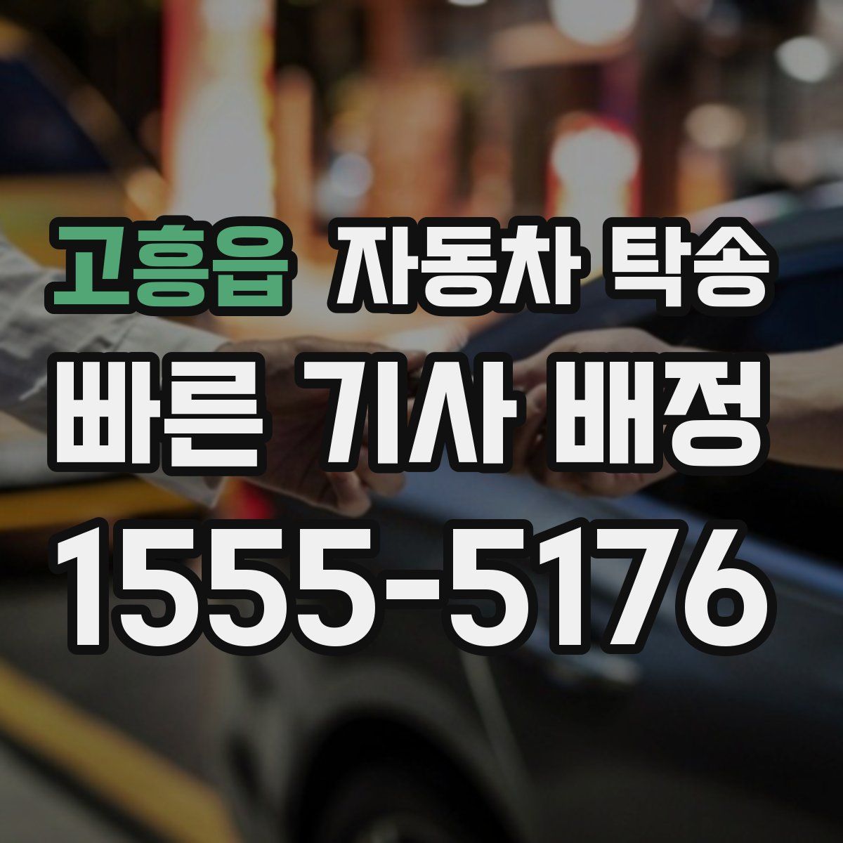 고흥읍 자동차 탁송