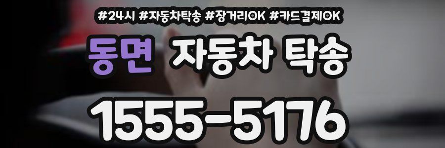 동면 자동차 탁송