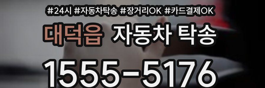 대덕읍 자동차 탁송