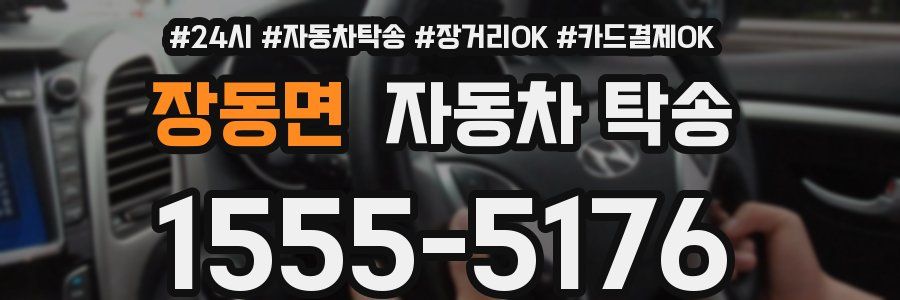 장동면 자동차 탁송