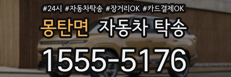몽탄면 자동차 탁송