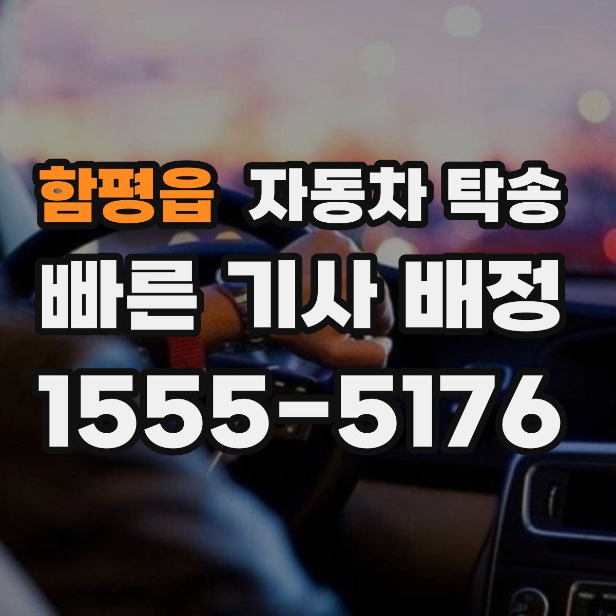 함평읍 자동차 탁송