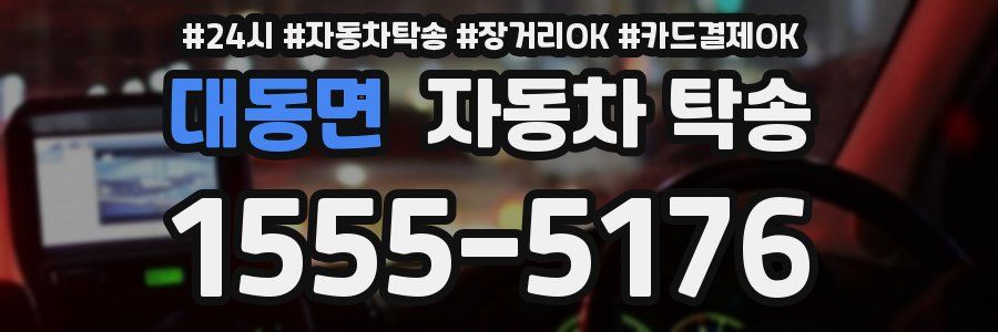 대동면 자동차 탁송