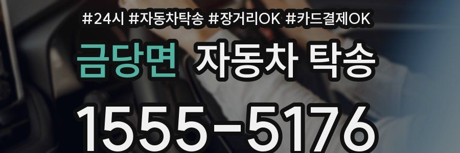 금당면 자동차 탁송