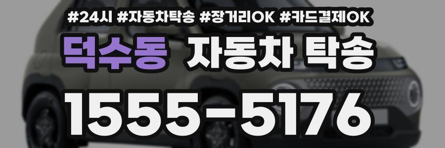 덕수동 자동차 탁송