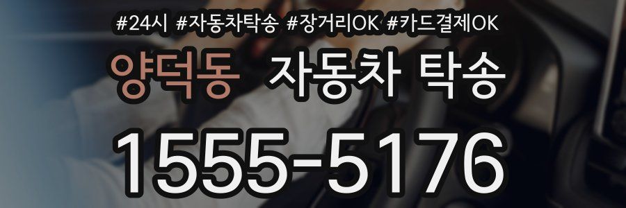 양덕동 자동차 탁송