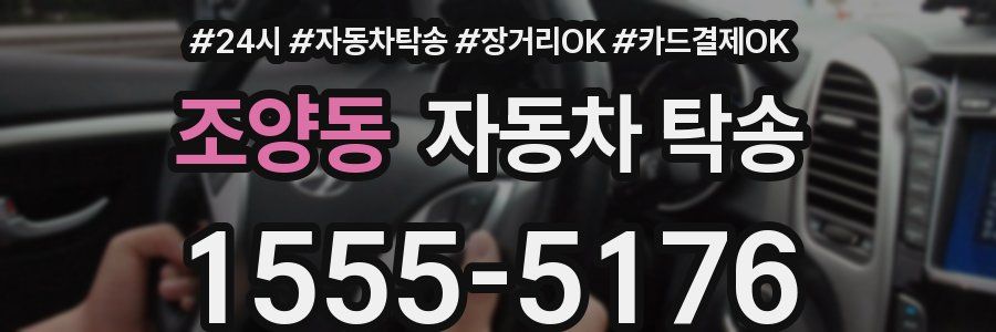 조양동 자동차 탁송