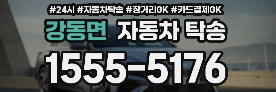 강동면 자동차 탁송