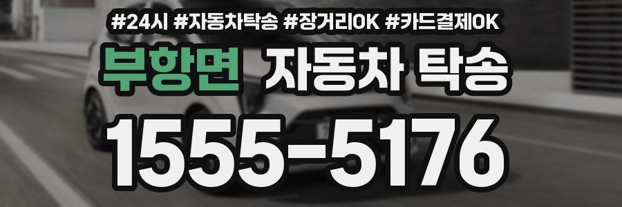 부항면 자동차 탁송