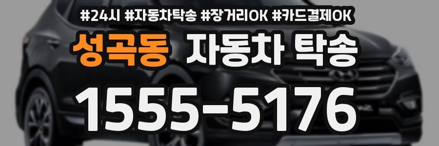 성곡동 자동차 탁송