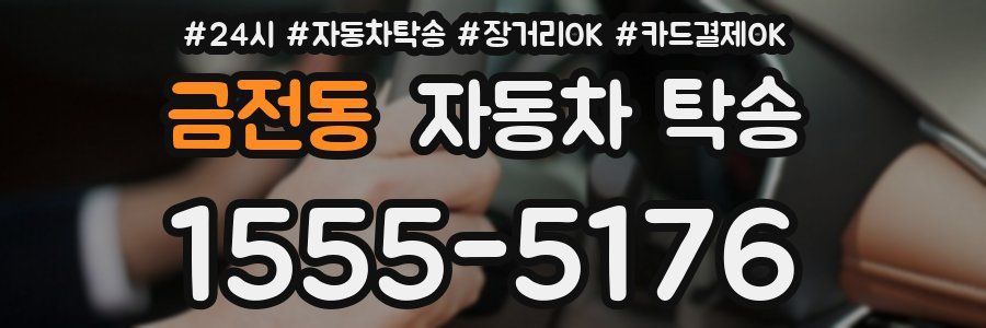 금전동 자동차 탁송