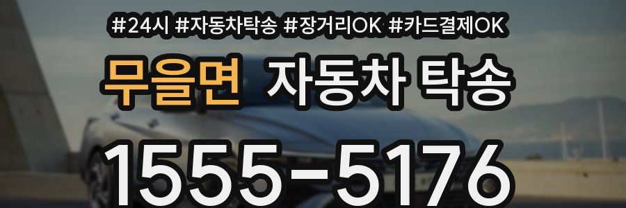 무을면 자동차 탁송