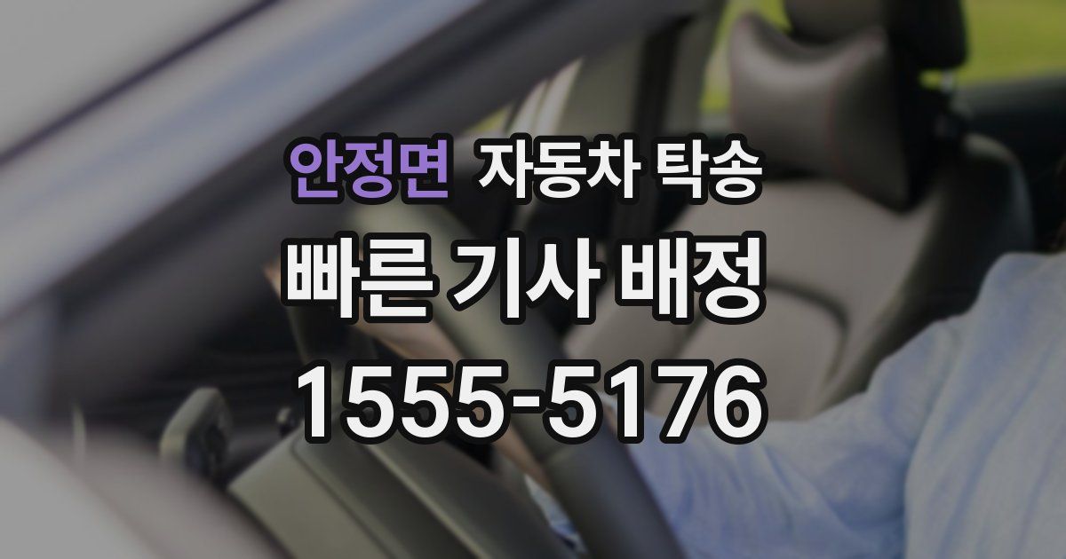 안정면 자동차 탁송