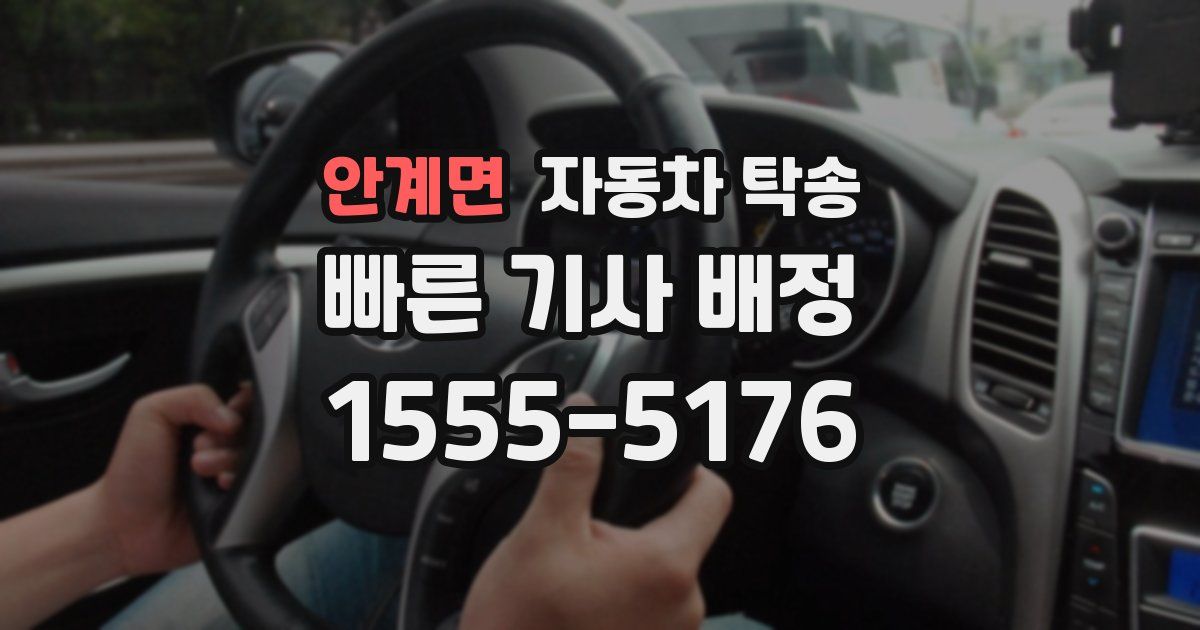 안계면 자동차 탁송