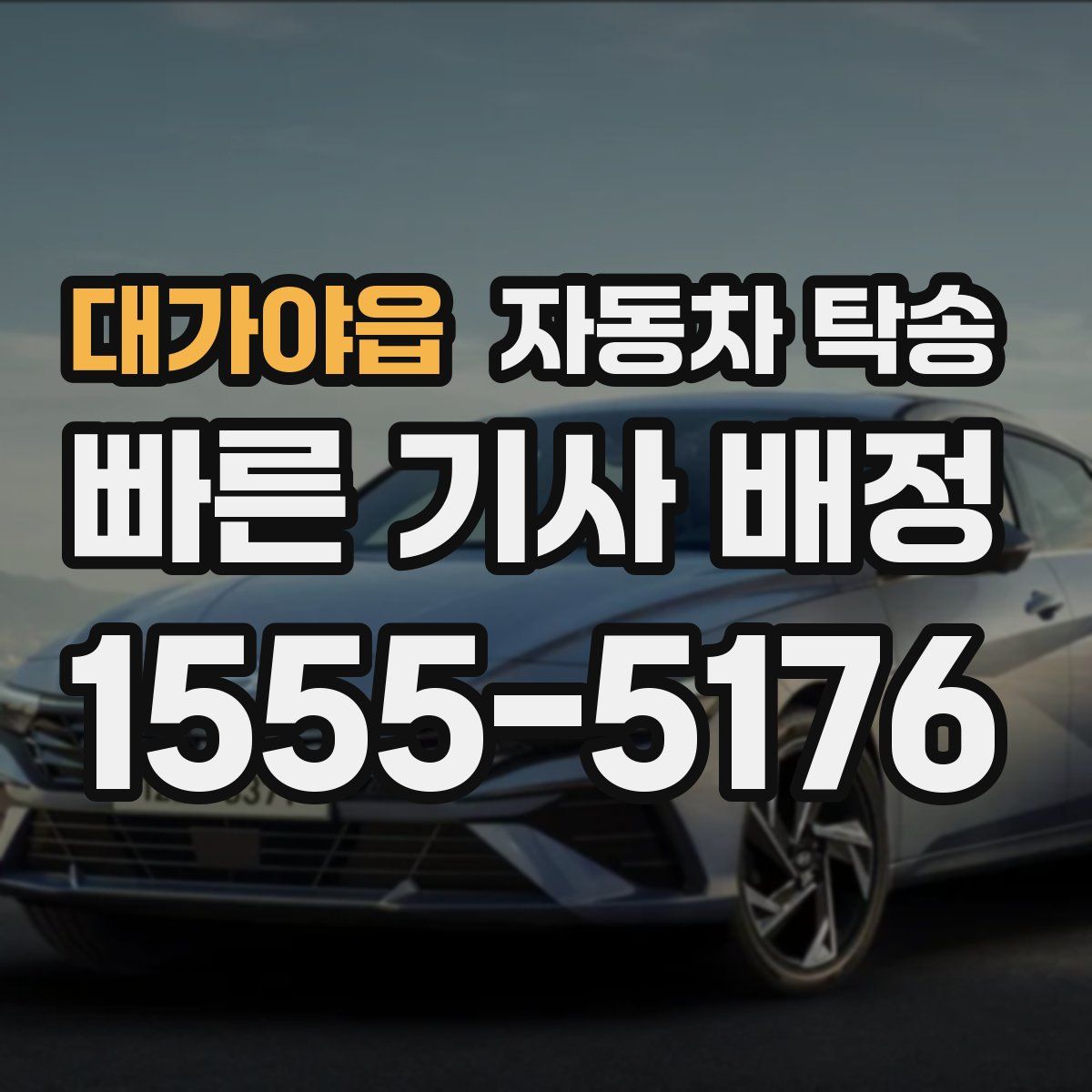 대가야읍 자동차 탁송