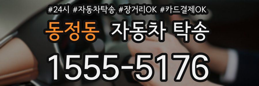 동정동 자동차 탁송