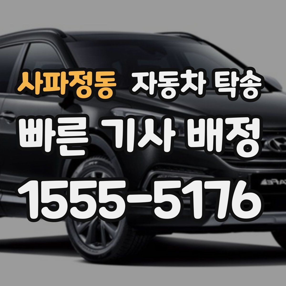 사파정동 자동차 탁송