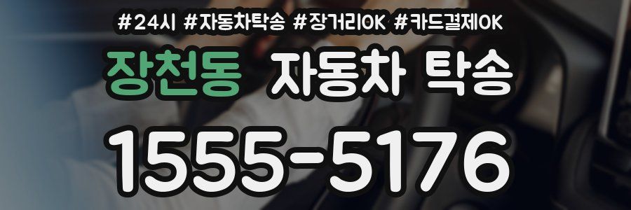 장천동 자동차 탁송