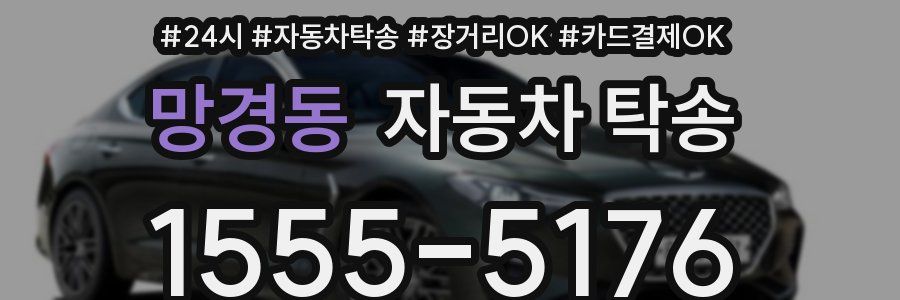 망경동 자동차 탁송