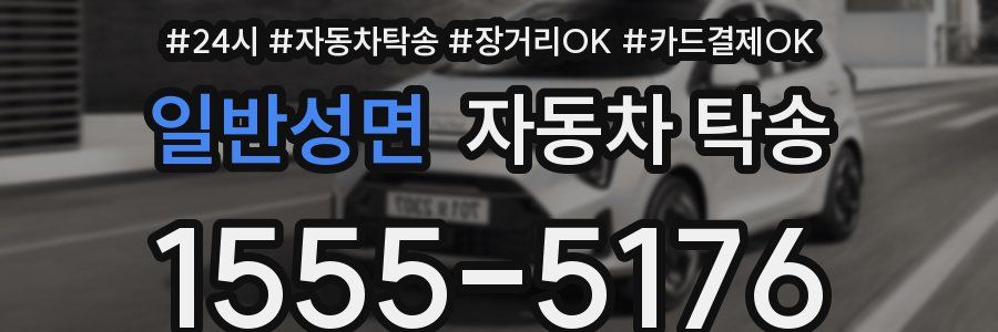 일반성면 자동차 탁송
