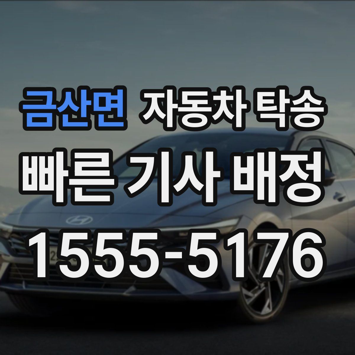 금산면 자동차 탁송