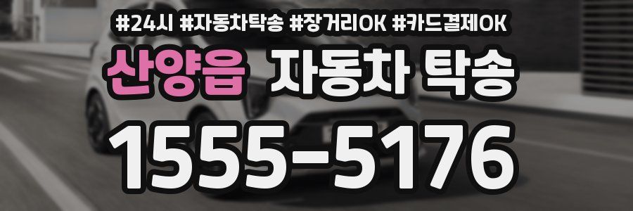 산양읍 자동차 탁송