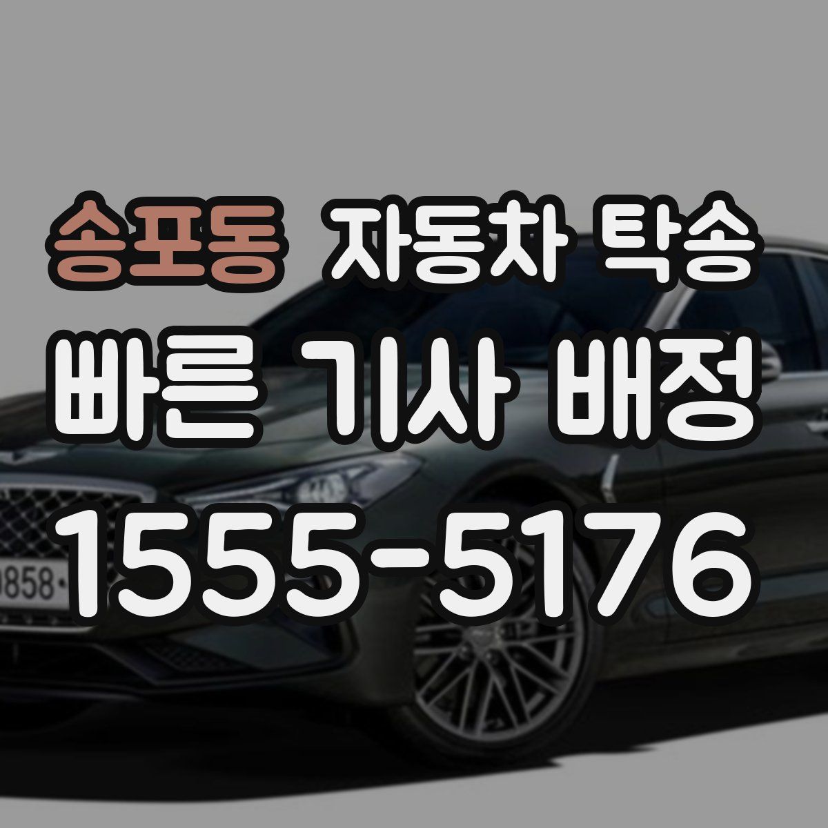 송포동 자동차 탁송