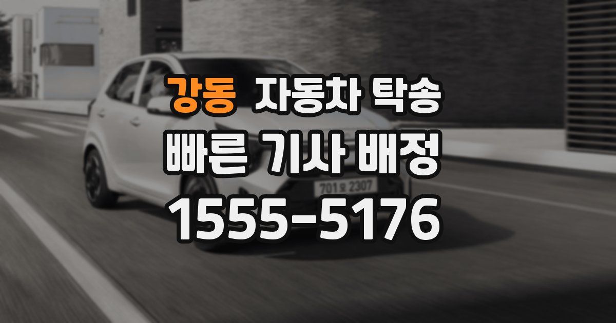 강동 자동차 탁송