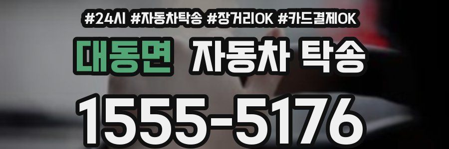 대동면 자동차 탁송