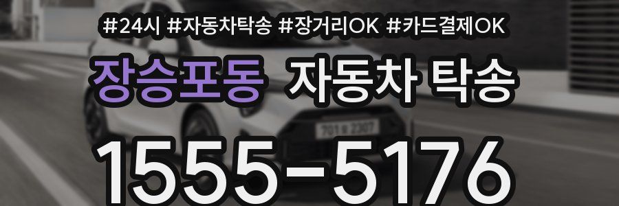 장승포동 자동차 탁송