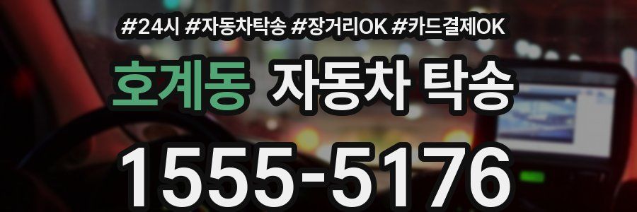 호계동 자동차 탁송