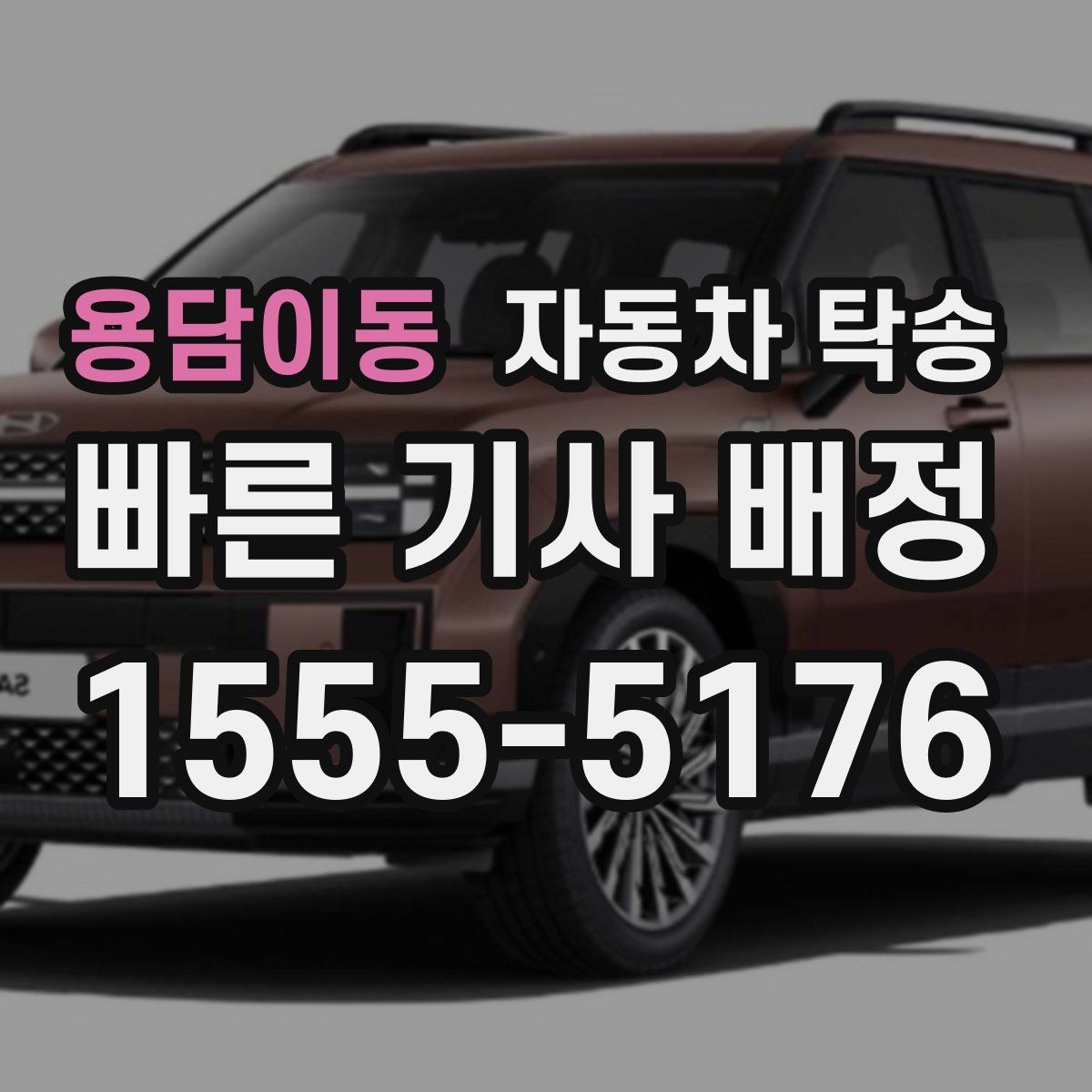용담이동 자동차 탁송 장기 출장 전에 차량을 보관 장소로 이동