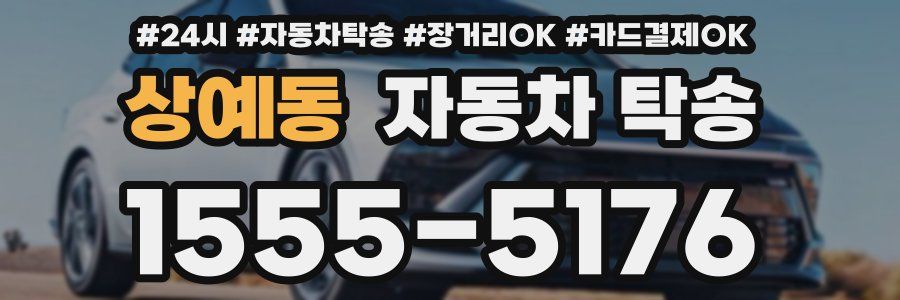 상예동 자동차 탁송