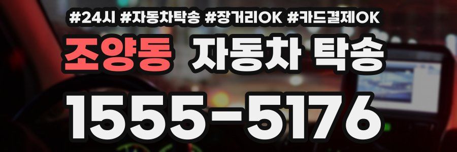 조양동 자동차 탁송