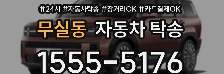 무실동 자동차 탁송