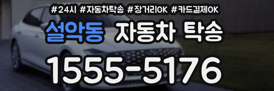 설악동 자동차 탁송