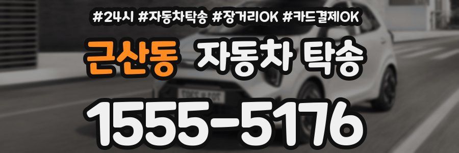근산동 자동차 탁송