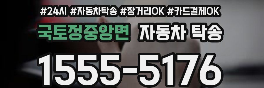 국토정중앙면 자동차 탁송