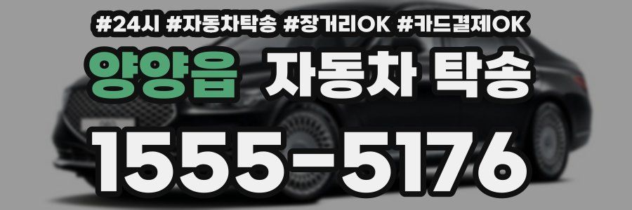 양양읍 자동차 탁송