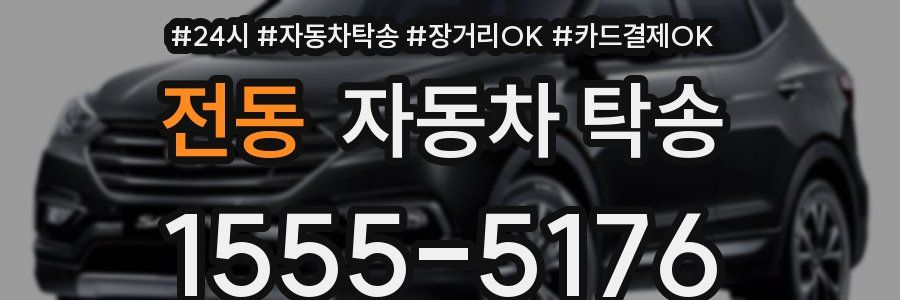 전동 자동차 탁송