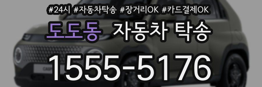 도도동 자동차 탁송