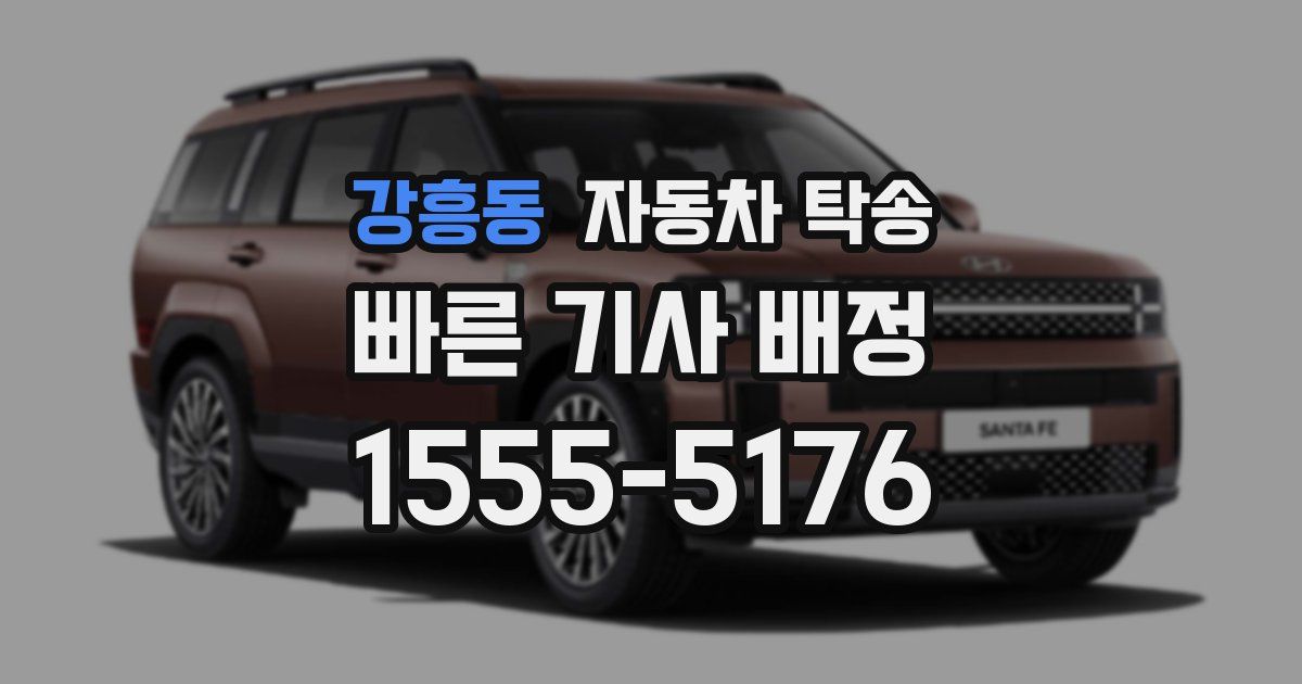 강흥동 자동차 탁송