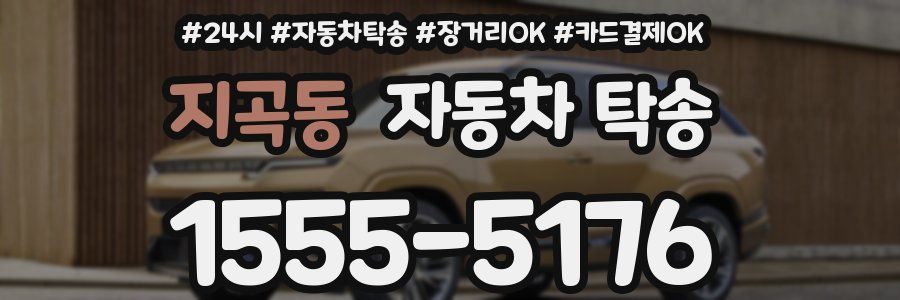 지곡동 자동차 탁송