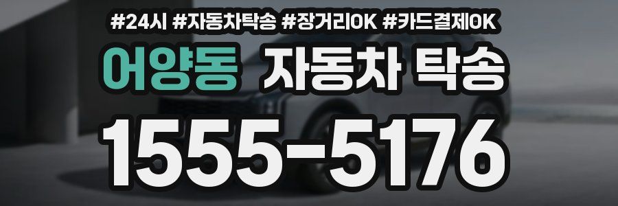 어양동 자동차 탁송