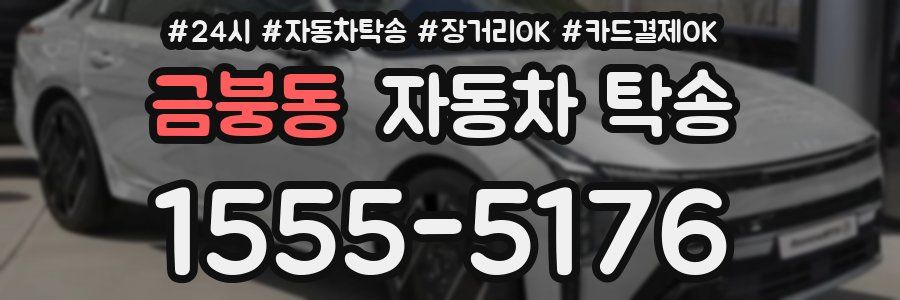 금붕동 자동차 탁송